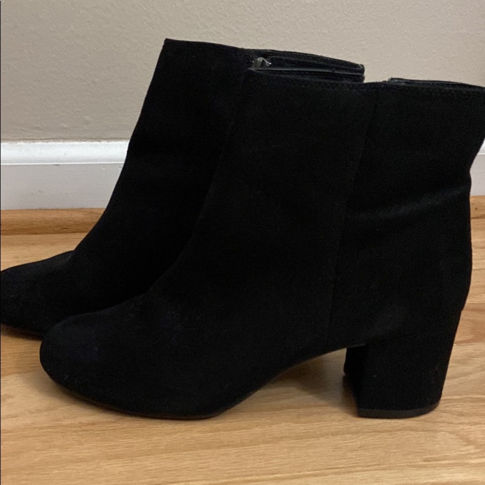 Suede Booties by ZIGI